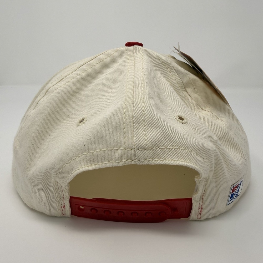 Vintage 1991 Cincinnati Reds‎ Snapback Hat The Game Cream Red NWT Limited - Picture 13 of 16